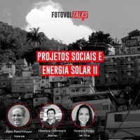 Assista à gravação da live: projetos sociais e energia solar