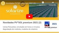 Assista ao segundo vídeo sobre novidades do PV*SOL 2021