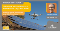 Palestra online 25/05: Uso de drones em projetos fotovoltaicos