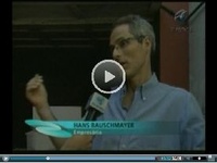 Matéria sobre aquecedor solar na TV Brasil