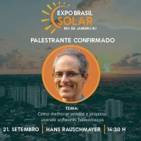 Solarize na Expo Brasil Solar RJ - presencial e gratuita