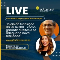 Assista à gravação da live: início da transição da lei 14.300 - como garantir direitos e se adequar à nova realidade