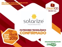 Descontos da Solarize para o Fórum GD Sul 2019 em Florianópolis