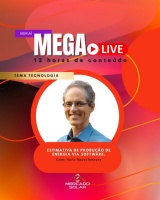 MEGA LIVE com palestra sobre Estimativa de Produção de Energia via Software