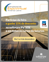 Venha nos visitar na EXPO Energiewende e ganhe desconto de 15% sobre PV*SOL e todos os cursos