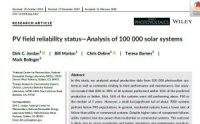 Um estudo da NREL com 100.000 sistemas solares realçou a importância da manutenção preventiva e da qualidade da instalação