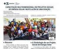 Solarize na Revista 3S: capacitação multidimensional em projetos sociais de energia solar - muito além de uma doação
