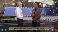 Solarize ao vivo na Globo: Energia solar no programa É de Casa.
