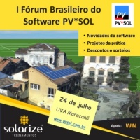 <strong>Leia mais sobre</strong><br />I Fórum Brasileiro do Software PV*SOL I Fórum Brasileiro do Software PV*SOL