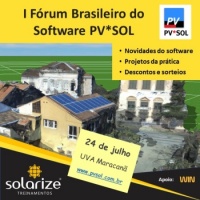 I Fórum Brasileiro do Software PV*SOL
