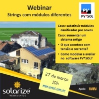 <strong>Leia mais sobre</strong><br />Webinar: strings com módulos diferentes - como modelar e avaliar no PV*SOL Webinar: strings com módulos diferentes - como modelar e avaliar no PV*SOL