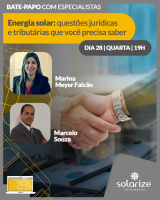 Gravação do bate papo com Marina Meyer e Marcelo Sousa: questões jurídicas e tributárias que você precisa saber